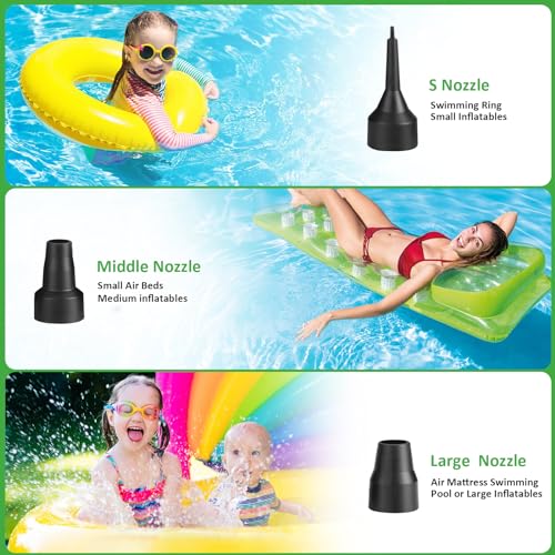 Portable Electric Air Pump for Camping and Outdoor Activities